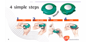 Dụng cụ xịt hút trong hen và copd