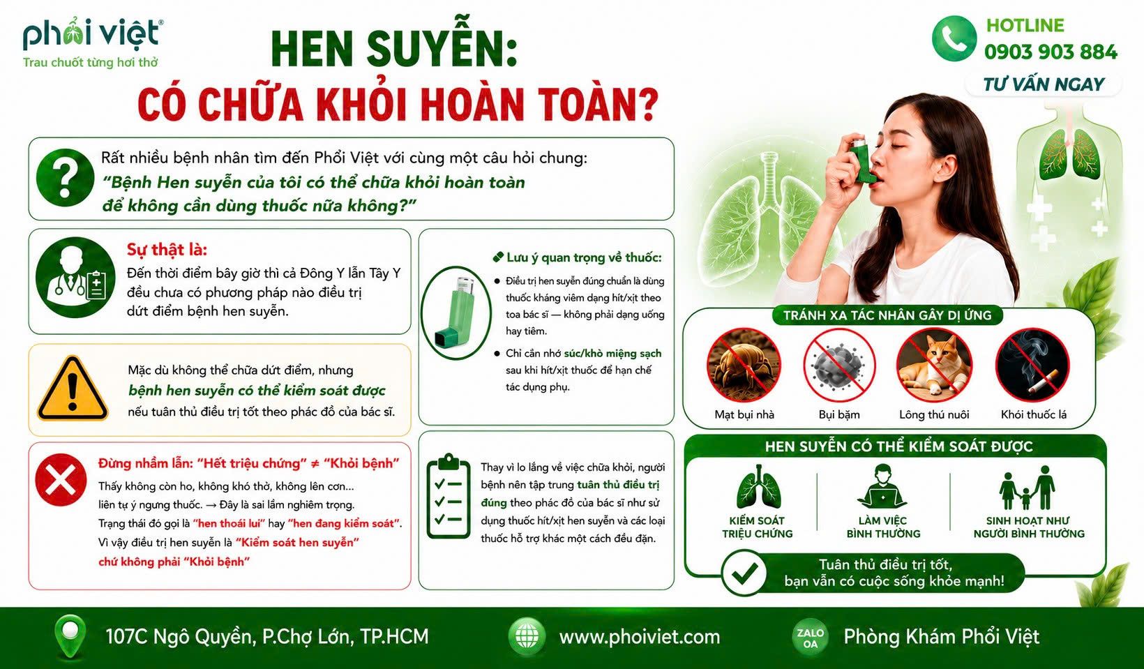 HEN SUYỄN LIỆU CÓ CHỮA KHỎI HOÀN TOÀN?